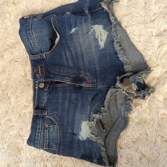 Denim shorts super high rise - Picture 1 of 5